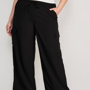 Old Navy - High-Waisted StretchTech Wide-Leg
Cargo Pants - NWT